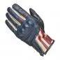 Preview: Held Paxton Motorradhandschuh blau-beige-burgund Oberhand