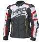 Preview: Held SAFER SRX Sportliche Motorrad Textiljacke schwarz-weiß-rot