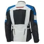Preview: Held CARESE 3 TOP - Adventure Tourenjacke grau-blau Rückansicht mit Belüftungen offen