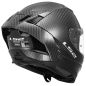 Preview: LS2 FF807 Dragon Matt Carbon Integralhelm Rückansicht