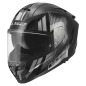 Preview: LS2 FF817 CHALLENGER II NITRO Integralhelm schwarz-grau Seitenansicht