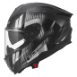 Preview: LS2 FF817 CHALLENGER II NITRO Integralhelm schwarz-grau Seitenansicht 2