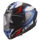Preview: LS2 FF817 CHALLENGER II VIPER Integralhelm weiss-blau-rot Seitenansicht