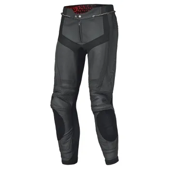 Held Rocket 3.0 sportliche Lederhose schwarz Frontansicht