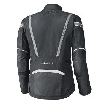 Held HAKUNA II - Motorrad Adventure Textiljacke schwarz grau