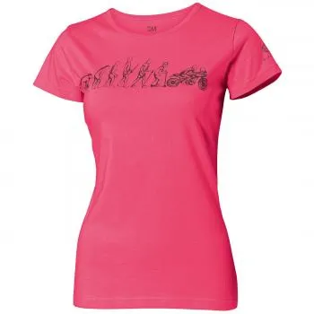 T-Shirt Evolution Damen pink