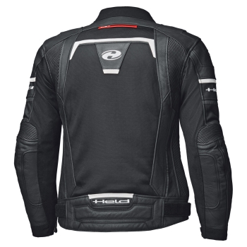 Preview: Held TORVER TOP AIR - Sport Lederjacke schwarz - weiß