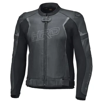 Held Street Rocket 4 Lederjacke schwarz anthrazitRückansicht
