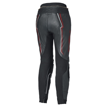 Preview: Held DEBBIE 3 BASE - Sportliche Motorrad Damenlederhose schwarz-neonrot Rückansicht