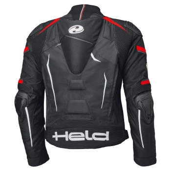 Preview: Held SAFER SRX - Sportliche Motorrad Textiljacke schwarz-rot-weiß Preview: Held SAFER SRX Sportliche Motorrad Textiljacke schwarz-rot-weiß