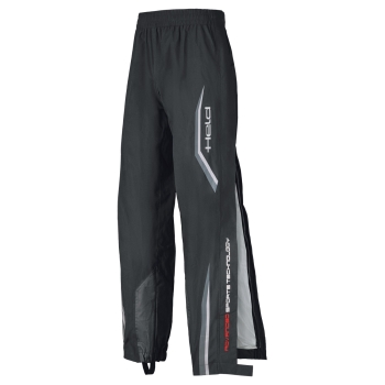 Preview: Held RAINBLOCK ZIP BASE - Sportliche Regenhose schwarz