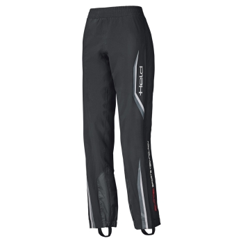 Preview: Held RAINBLOCK ZIP BASE - Sportliche Damen Regenhose schwarz