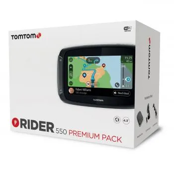TomTom Rider World 550 Premium Pack