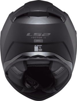 Preview: LS2 FF811 Vector II solid matt black Rückansicht