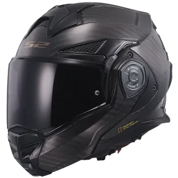 LS2 FF901 Advant X Carbon Solid matt carbon Seitenansicht