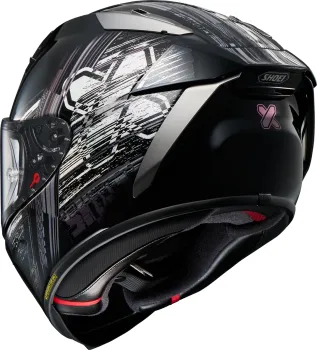 SHOEI X-SPR Pro Crosslogo TC-5 Rückansicht