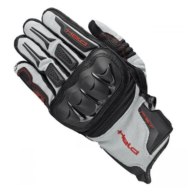 Held Sambia Adventurehandschuh schwarz-grau-rot Oberhand