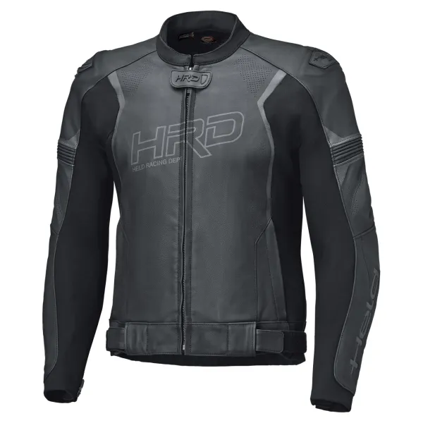 Held Street Rocket 4 Lederjacke schwarz anthrazitRückansicht Held Street Rocket 4 Lederjacke schwarz anthrazitRückansicht