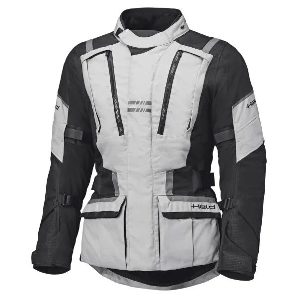 Held HAKUNA MATATA 3 Top - Motorrad Adventure Textiljacke grau schwarz Held HAKUNA MATATA 3 Top - Motorrad Adventure Textiljacke grau schwarz