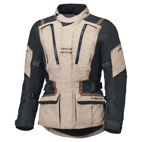 Held HAKUNA MATATA 3 Top - Motorrad Adventure Textiljacke sand braun Held HAKUNA MATATA 3 Top - Motorrad Adventure Textiljacke sand braun