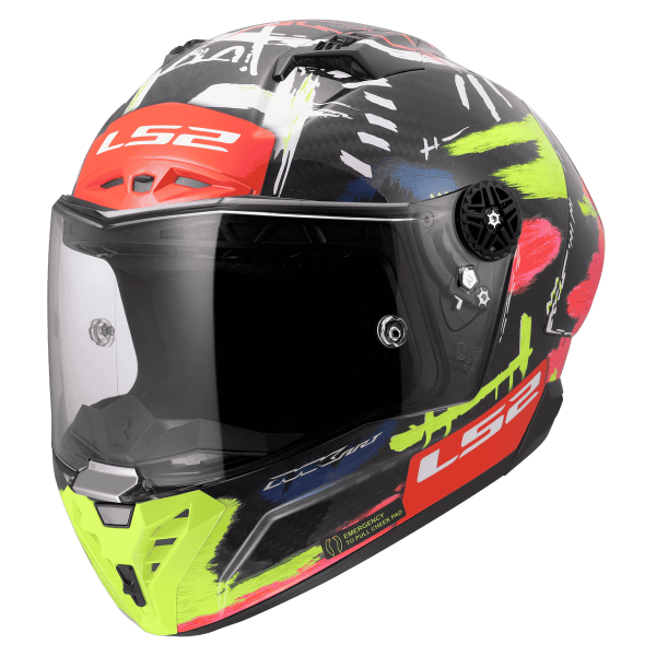 LS2 FF805 Thunder CARBON GP AERO REPLICA ALDEGUER 25 Seitenansicht