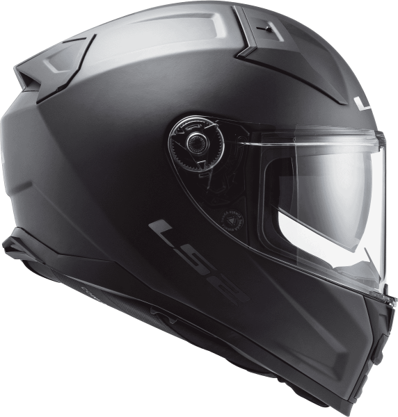 LS2 FF811 Vector II solid matt black Seitenansicht 2