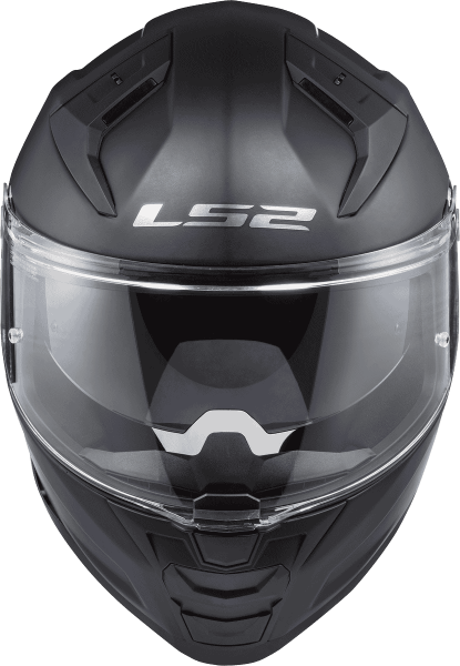 LS2 FF811 Vector II solid matt black Frontansicht
