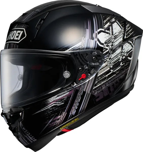 SHOEI X-SPR Pro Crosslogo TC-5 Seitenansicht links