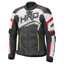Held SAFER II - Motorrad Lederjacke schwarz-weiss-rot