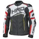 Held SAFER SRX - Sportliche Motorrad Textiljacke schwarz-weiß-rot