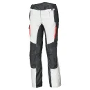 Held Torno Evo Damen Adventurehose grau-rot Frontansicht